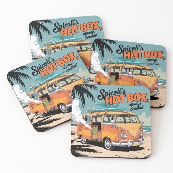 Item preview, Spicoli's Hot Box Always Smokin' designed and sold by FunkyCatDesigns.