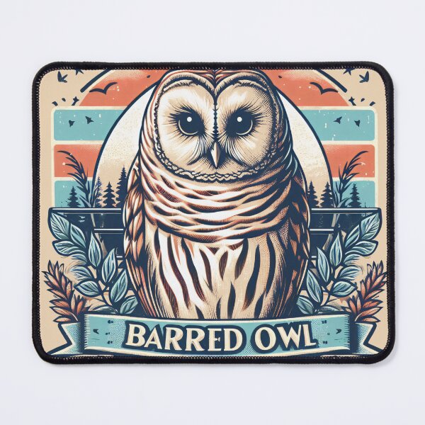 Item preview, Barred Owl 2 designed and sold by theAVIARY7.