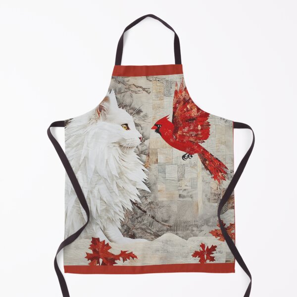 Item preview, Snowy and the Cardinal designed and sold by WitsandWonders.