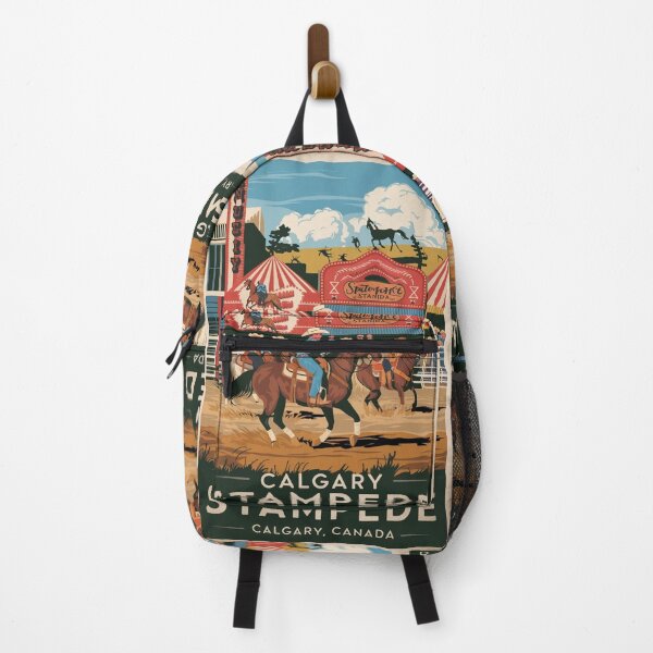 Item preview, Calgary Vintage Travel Poster designed and sold by TravelerRat.