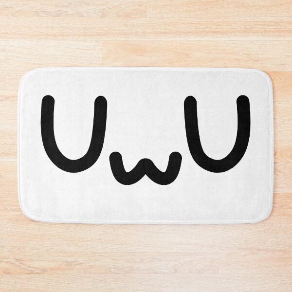Item preview, Minimalist UwU Emoticon – Cute Aesthetic Design designed and sold by taechion.