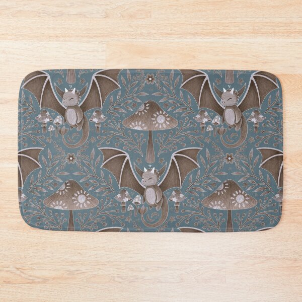 Item preview, Guardian of little dreams - peaceful dragon nest in blue designed and sold by OzdeBayer.