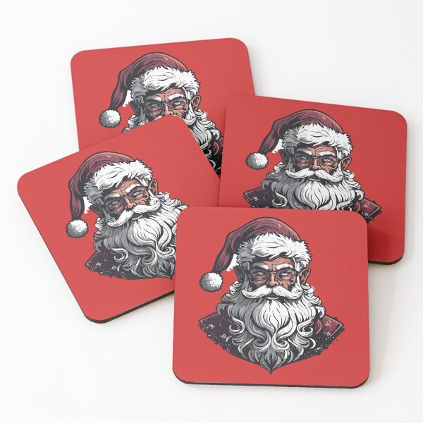 Item preview, Dark Santa Claus: The Edgy Saint Nick designed and sold by livvestudio.