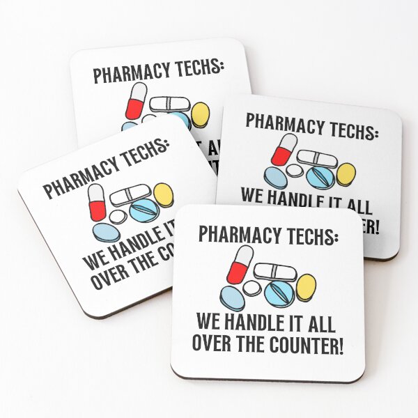 Item preview, Certified pharmacy technician - We Handle It All Over the Counter! designed and sold by DesignByMalwina.