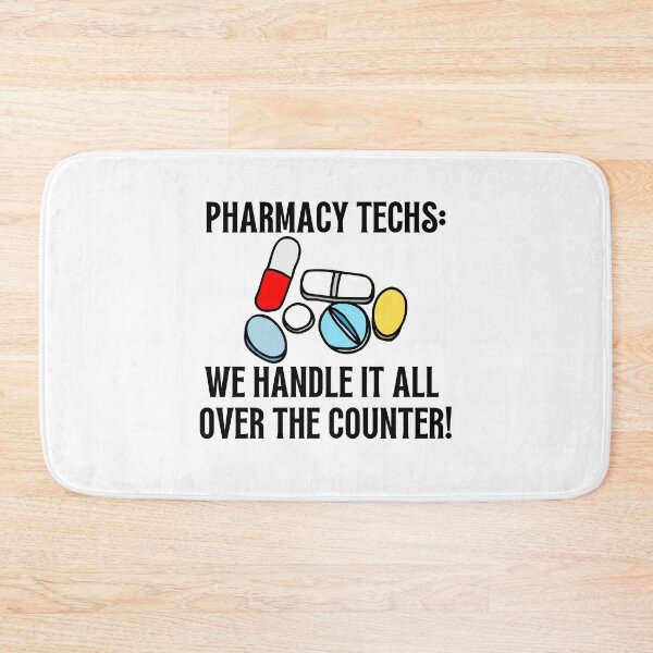 Item preview, Certified pharmacy technician - We Handle It All Over the Counter! designed and sold by DesignByMalwina.