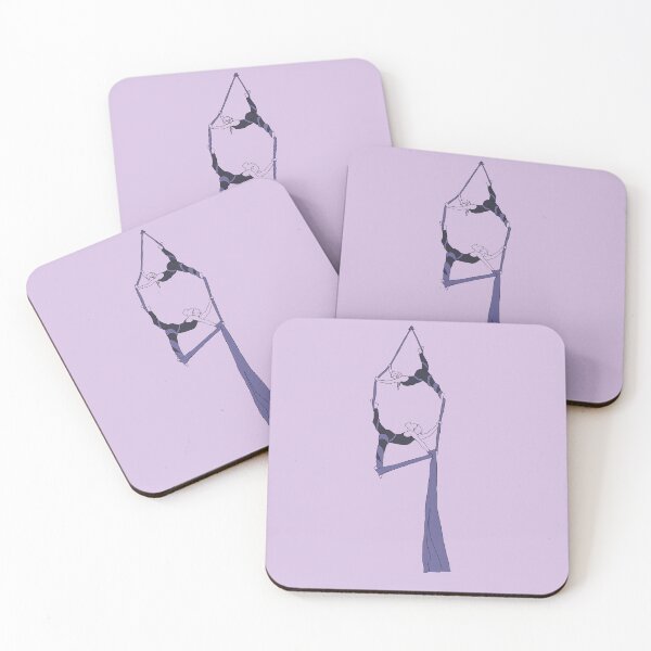 Item preview, Hanging with my Besty  Aerial doubles  designed and sold by WildflowerYoga.