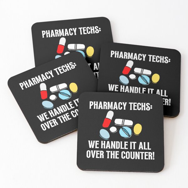 Item preview, Certified pharmacy technician - We Handle It All Over the Counter! designed and sold by DesignByMalwina.