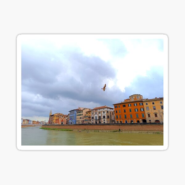 Item preview, Arno river Pisa Italy  designed and sold by InanaIstar.