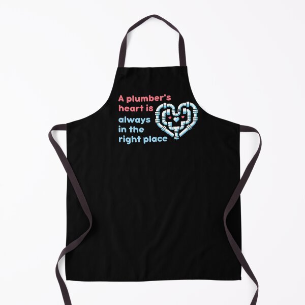 Item preview, Funny plumbing humor and plumber's heart. designed and sold by InkMarks.