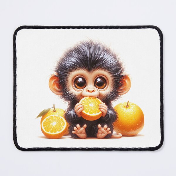 Item preview, Little Monkey And A Orange designed and sold by J-CCreations.