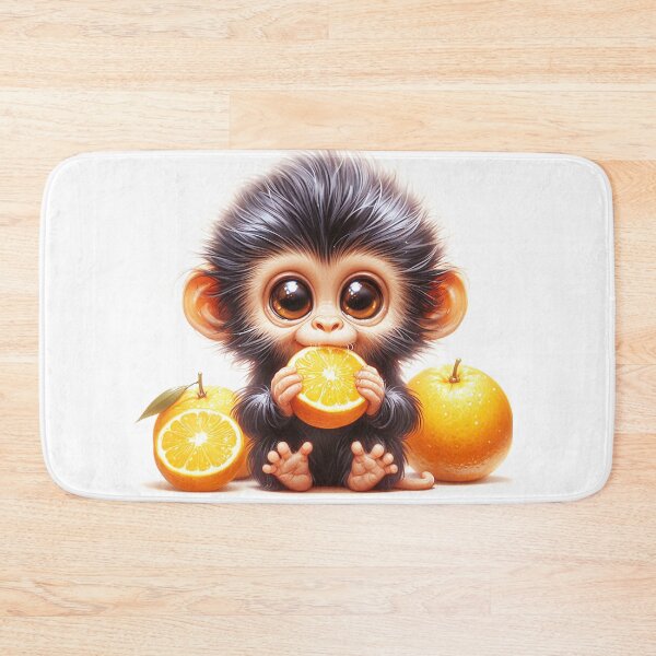 Item preview, Little Monkey And A Orange designed and sold by J-CCreations.