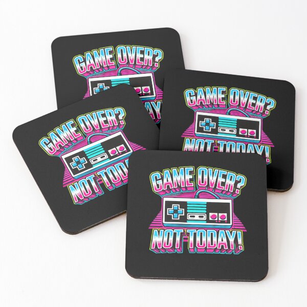Item preview, Game Over? Not Today! designed and sold by Binsagar.