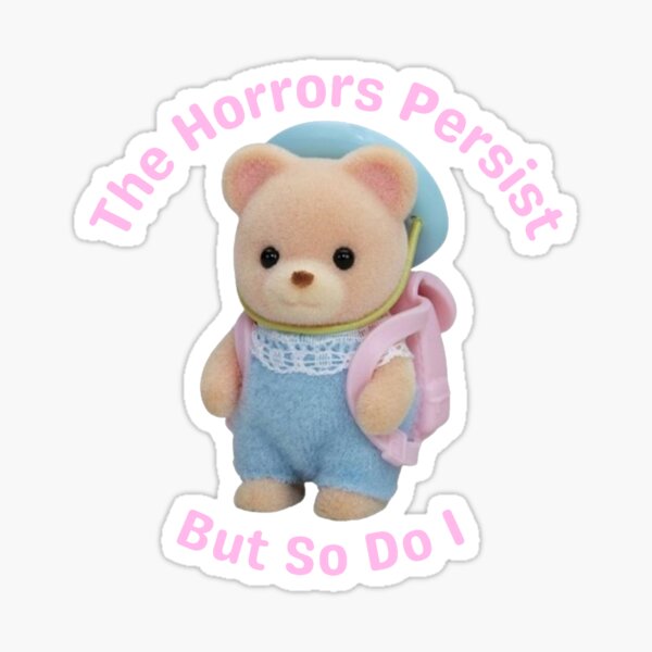 Item preview, The Horrors Persist Cutie designed and sold by Umbi.