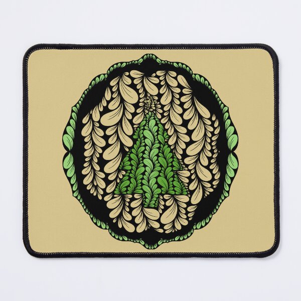 Item preview, Zen Flower Petal Art - Evergreen Tree for Christmas  designed and sold by SpeakBoldly.