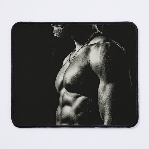 Item preview, Strong Muscular Shirtless Black Male designed and sold by Atlas Kai.