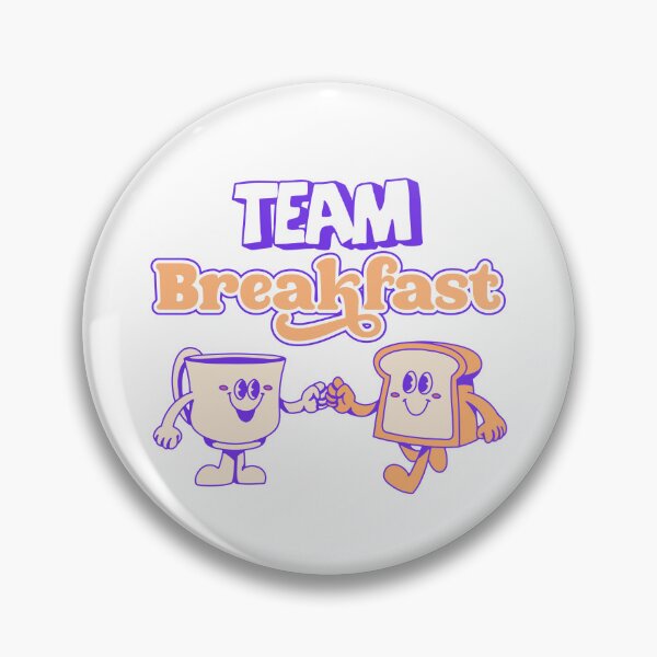 Item preview, team breakfast - retro style designed and sold by Randomnessy.