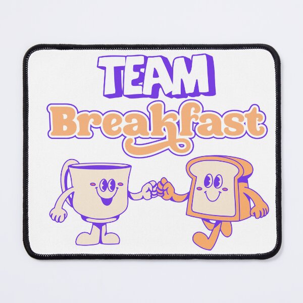 Item preview, team breakfast - retro style designed and sold by Randomnessy.
