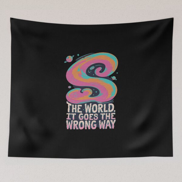 Item preview, The world, it goes the wrong way designed and sold by Dreams of Dubai.