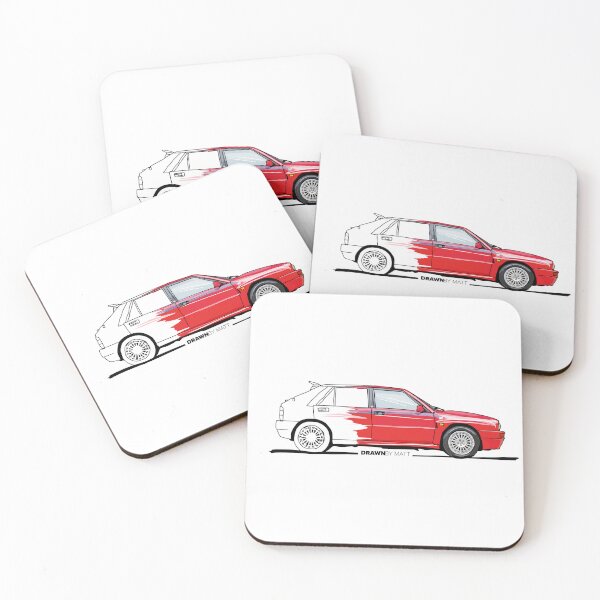 Item preview, Lancia Delta Drawing designed and sold by DrawnByMatt.