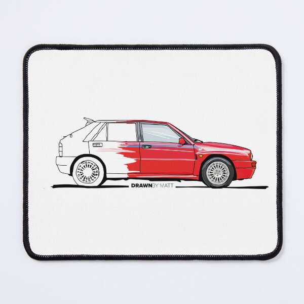Item preview, Lancia Delta Drawing designed and sold by DrawnByMatt.