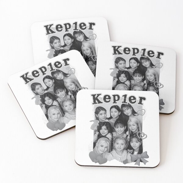 Item preview, Kep1er Black and White Collage Design designed and sold by AJUNICE STUDIO.