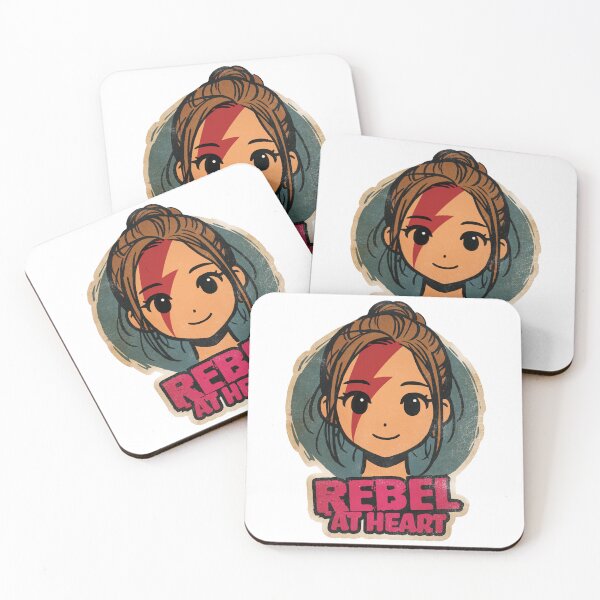 Item preview, Rebel at Heart (girls version) designed and sold by BLVDdesign.