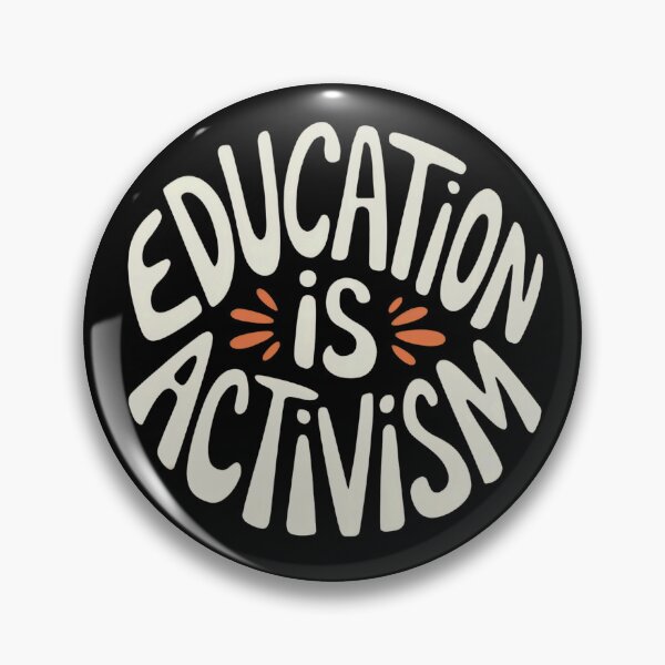 Item preview, Education is Activism Teacher Student designed and sold by Anniko Art Studio.