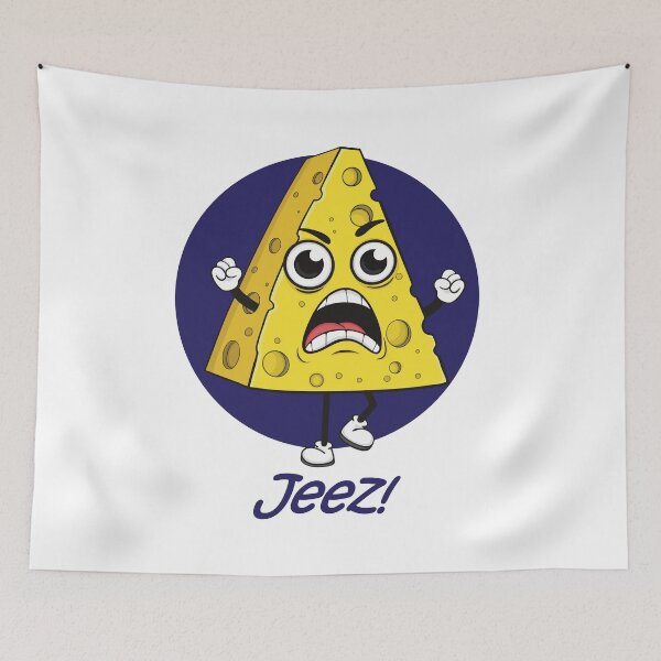 Item preview, oh Jeez! or perhaps 'oh cheese!' designed and sold by EscapeStudio.