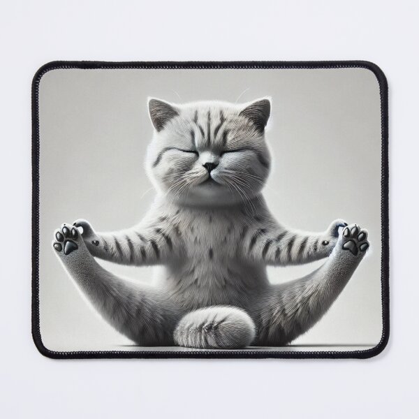 Item preview, Would You Like To Do Yoga With This Cat? designed and sold by NoelaniArt.