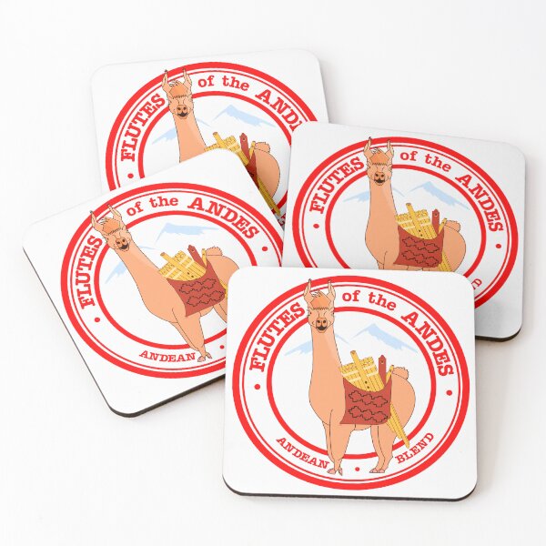 Item preview, Flutes of the Andes Logo featuring Lela the Llama. designed and sold by Ulises Pineda.