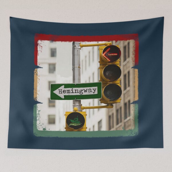 Item preview, Hemingway Traffic Sign designed and sold by 300Spikes.