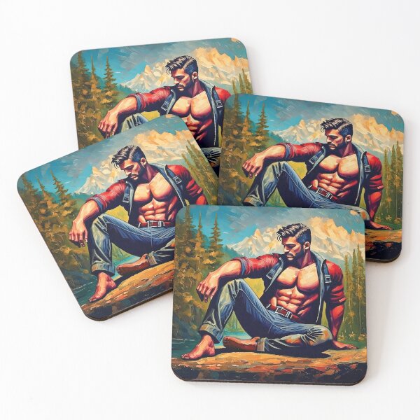 Item preview, Sexy Man designed and sold by ArtFactoryAI.