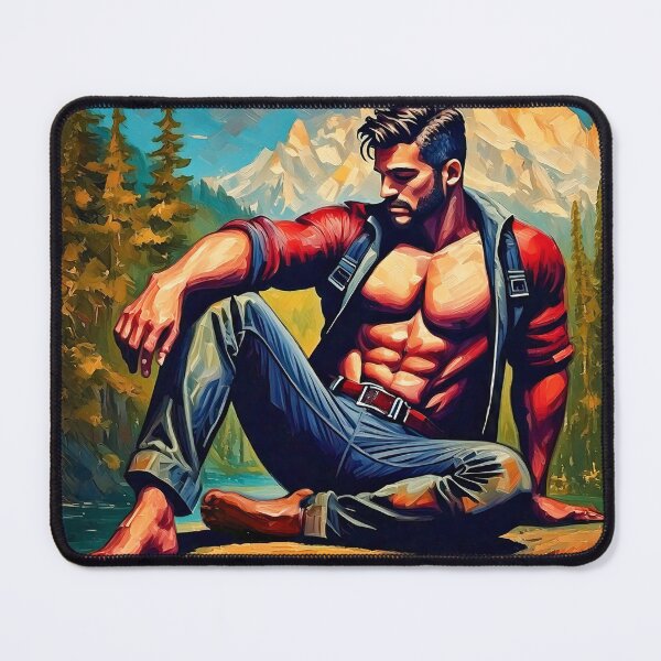 Item preview, Sexy Man designed and sold by ArtFactoryAI.