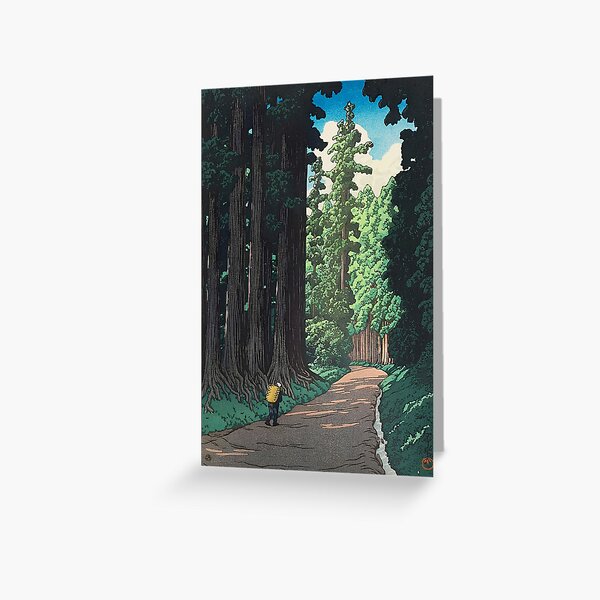 Item preview, Nikkô gaidô - Hasui Kawase - HD designed and sold by Mr-Raindrop.