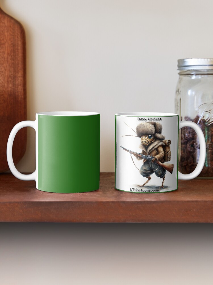 Thumbnail 2 of 6, Coffee Mug, Davy Cricket designed and sold by ltcartoons.