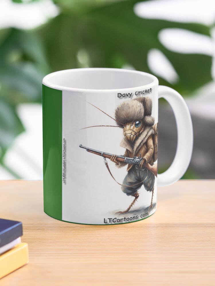 Thumbnail 1 of 6, Coffee Mug, Davy Cricket designed and sold by ltcartoons.