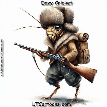 Artwork thumbnail, Davy Cricket by Rick London Gifts