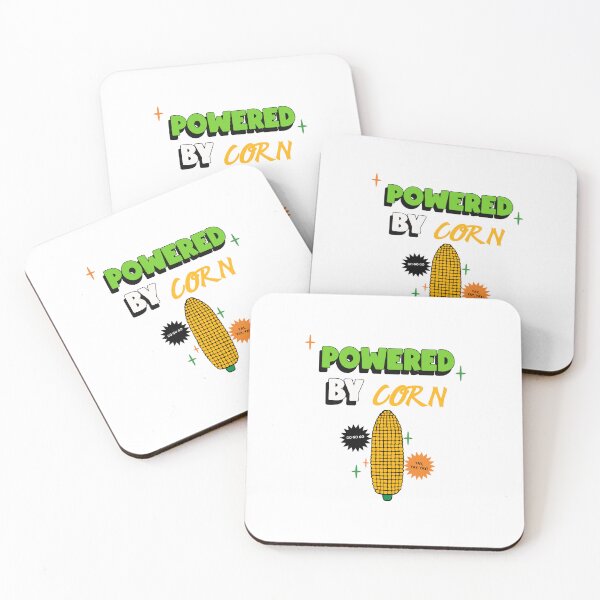 Item preview, Powered By Corn On The Cob designed and sold by Sartoris Art.