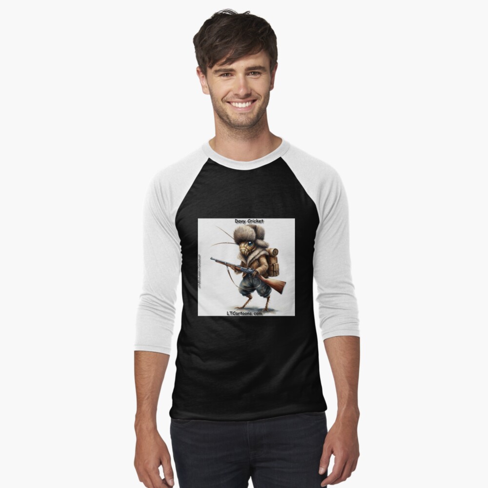 Item preview, Baseball ¾ Sleeve T-Shirt designed and sold by ltcartoons.