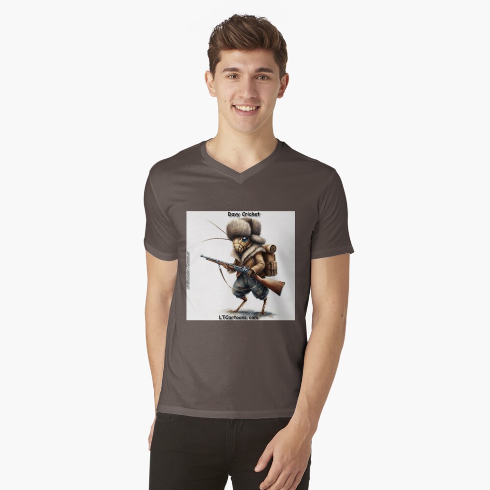 Item preview, V-Neck T-Shirt designed and sold by ltcartoons.