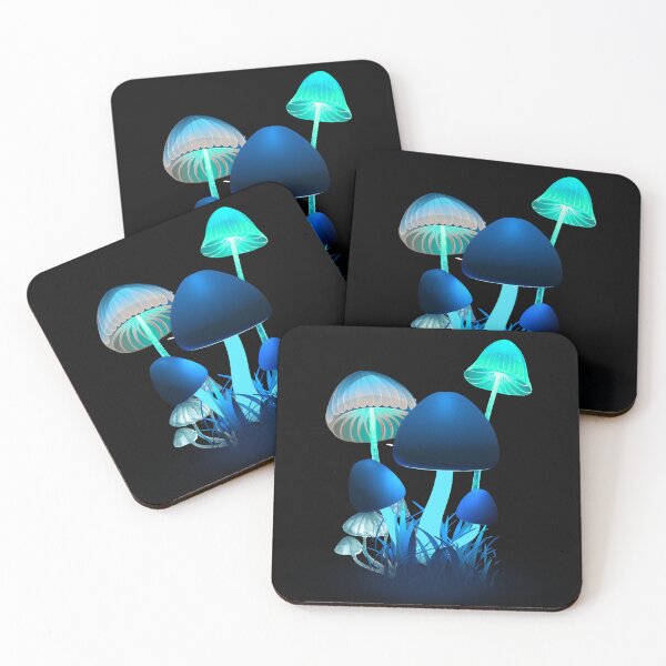 Item preview, Fluorescent mushrooms designed and sold by AccessibleShop.