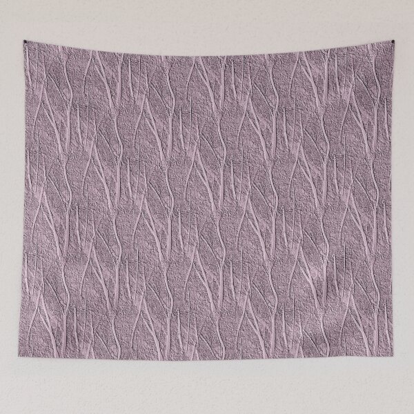Item preview, Boho Twig Foliage Pattern in Pastel Pink designed and sold by Artistestella.