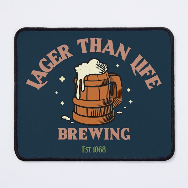 Item preview, Lager Than Life Brewing BR015 designed and sold by R-Marc-Designs.