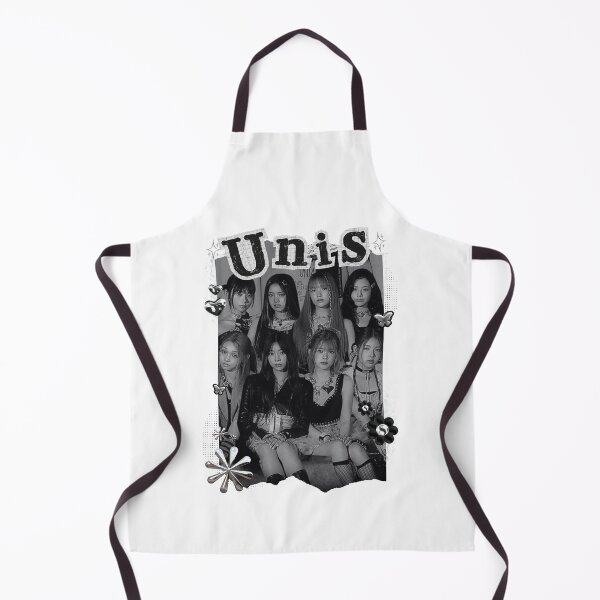 Item preview, Black and White Collage of K-pop Group UNIS designed and sold by AJUNICE STUDIO.