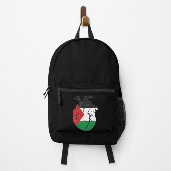 Item preview, Palestine Flag Heart designed and sold by MagiqueStickers ⭐⭐⭐⭐⭐.