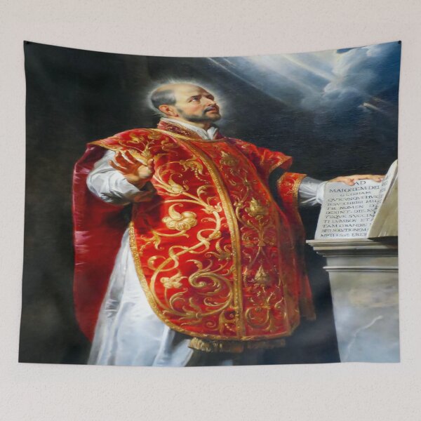 Item preview, Saint Ignatius of Loyola designed and sold by LitanyLane.