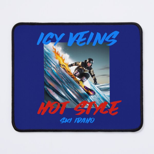 Item preview, Snowboarding: Icy Veins Hot Style Ski Idaho ID016 designed and sold by R-Marc-Designs.