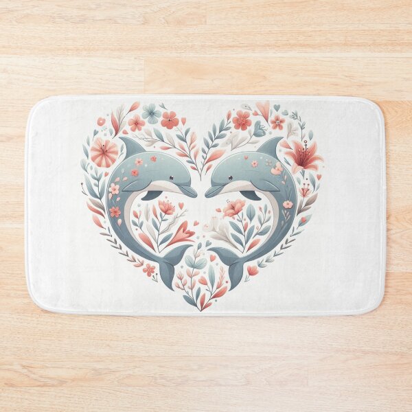 Item preview, Dolphin Heart designed and sold by J-CCreations.