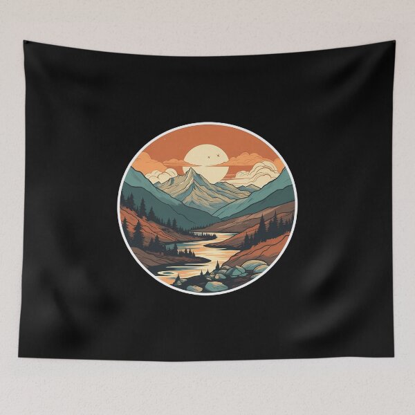 Item preview, Nature Hiking Landscape designed and sold by titanosdesign.