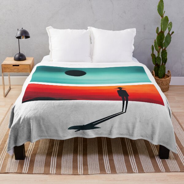 Item preview, Abstract Solitude - Dual Sunset and Shadow designed and sold by Zazz Lee.